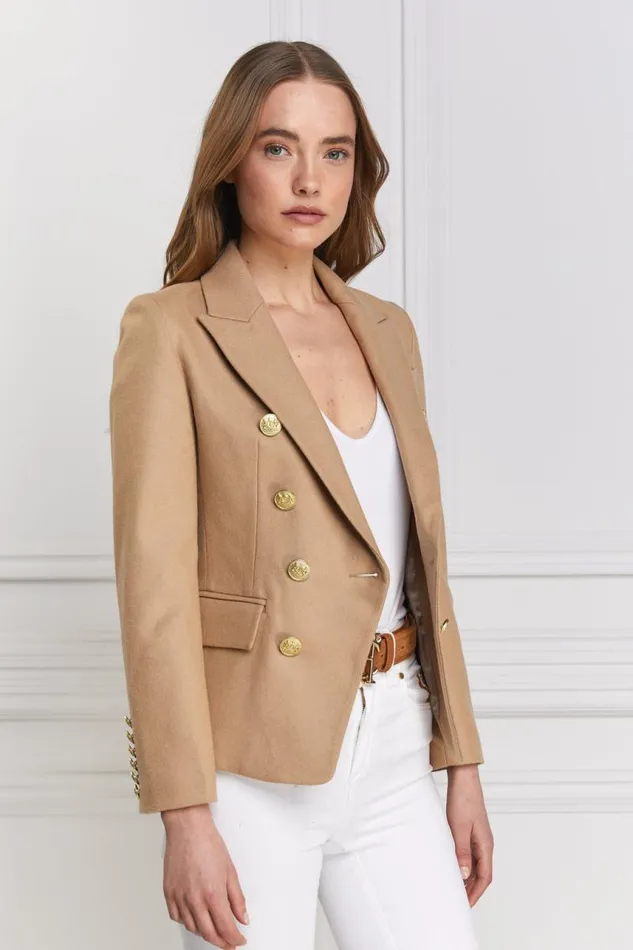 Women In Stock Tailoring Holland Cooper Knightsbridge Blazer Camel Women In Stock Tailoring Holland Cooper Knightsbridge Blazer Camel