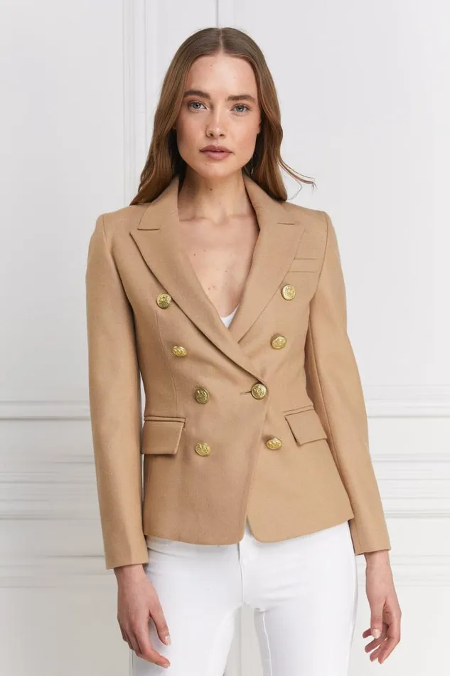 Women In Stock Tailoring Holland Cooper Knightsbridge Blazer Camel Women In Stock Tailoring Holland Cooper Knightsbridge Blazer Camel