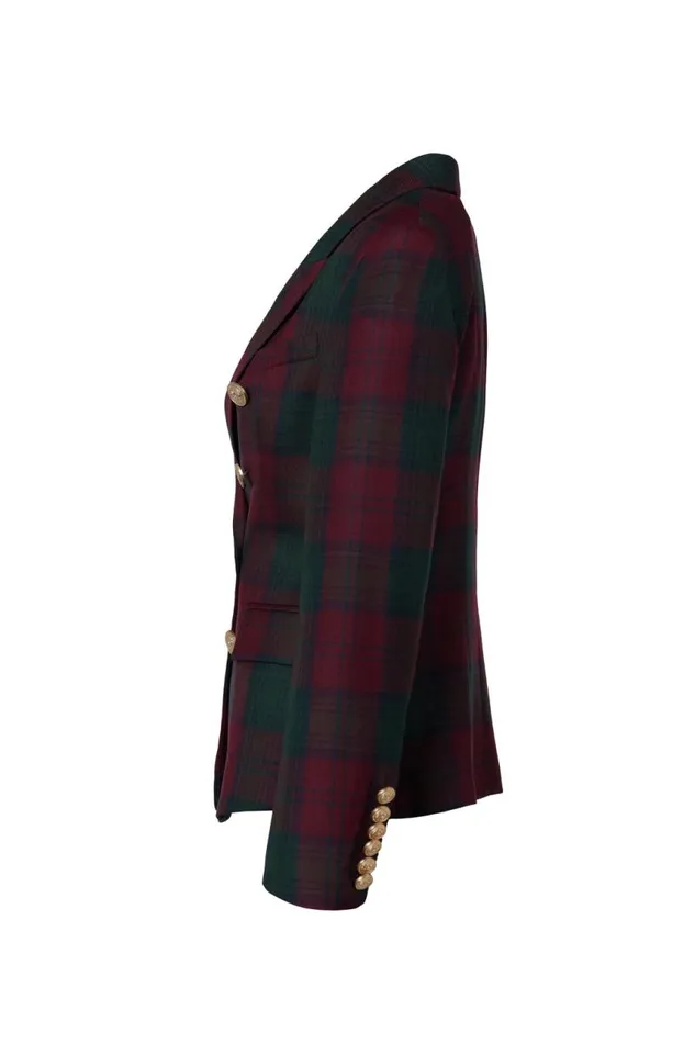 Women In Stock Tailoring Holland Cooper Knightsbridge Blazer Mulberry Tartan Women In Stock Tailoring Holland Cooper Knightsbridge Blazer Mulberry Tartan