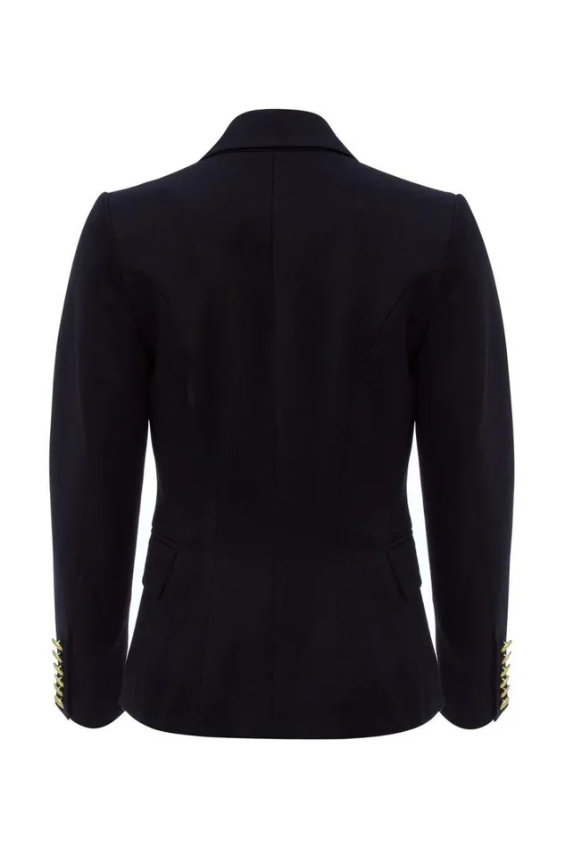 Women In Stock Tailoring Holland Cooper Knightsbridge Blazer Navy Barathea