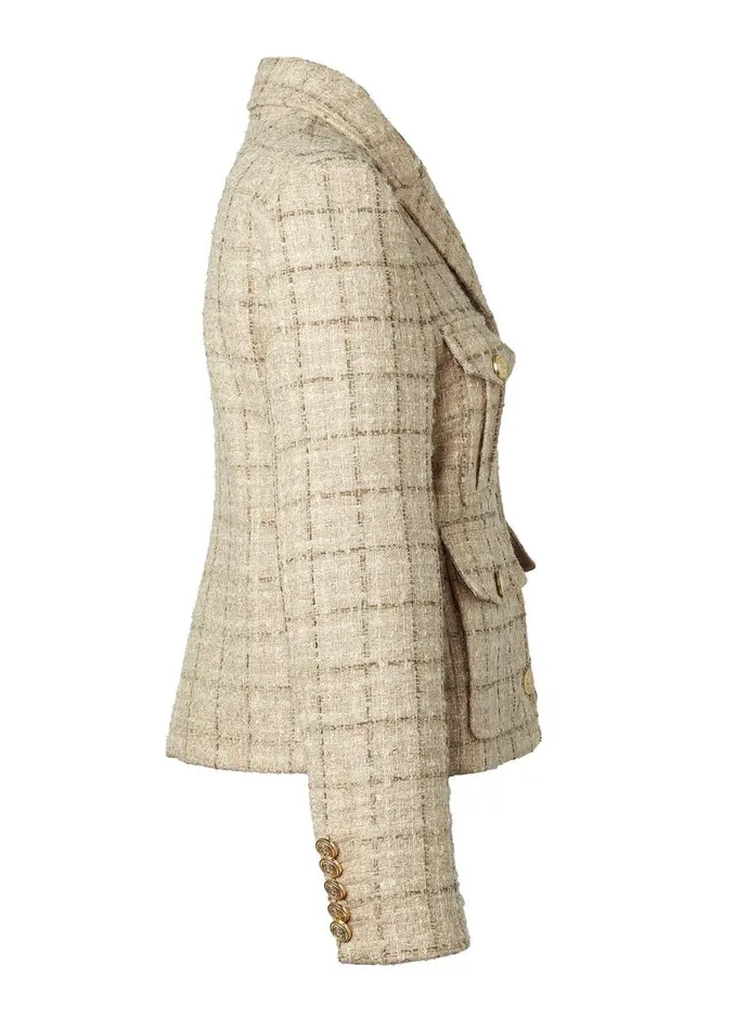 Women In Stock Tailoring Holland Cooper Richmond Jacket Camel Sparkle Tweed Women In Stock Tailoring Holland Cooper Richmond Jacket Camel Sparkle Tweed