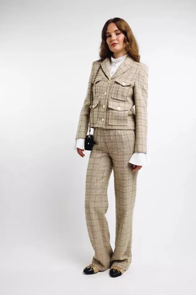 Women In Stock Tailoring Holland Cooper Richmond Jacket Camel Sparkle Tweed Women In Stock Tailoring Holland Cooper Richmond Jacket Camel Sparkle Tweed