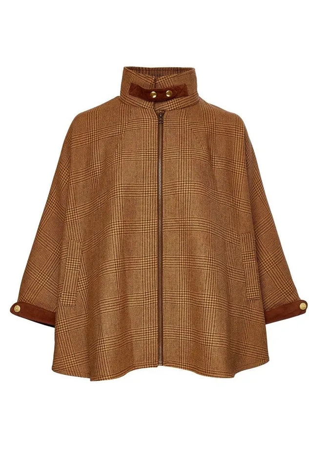Women In Stock Tailoring Holland Cooper The Classic Cape Tawny