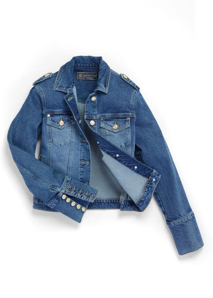 Women Jackets Holland Cooper Iconic Denim Jacket Classic Indigo Women Jackets Holland Cooper Iconic Denim Jacket Classic Indigo