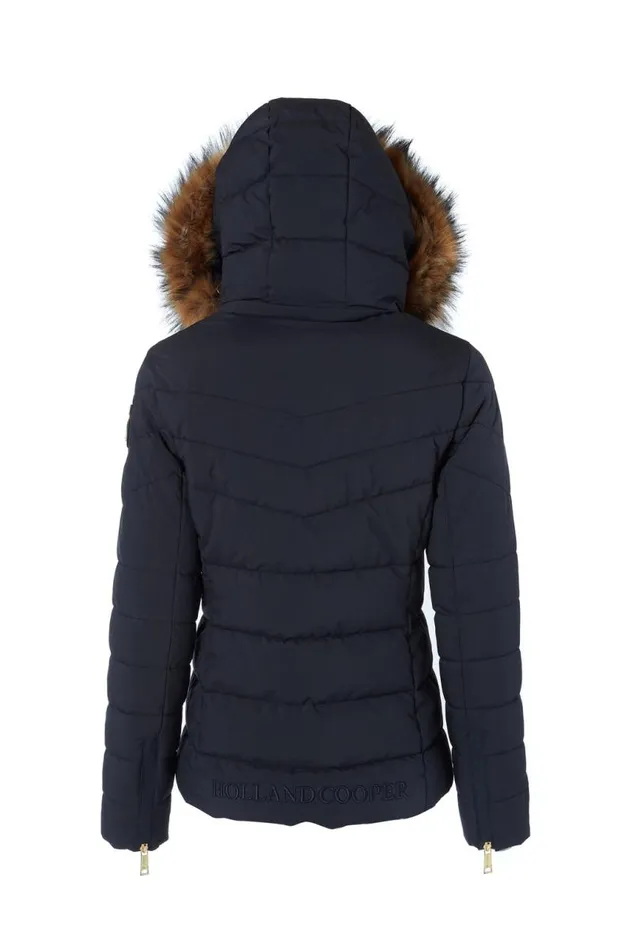 Women Jackets Holland Cooper Whistler Puffer Jacket Ink Navy
