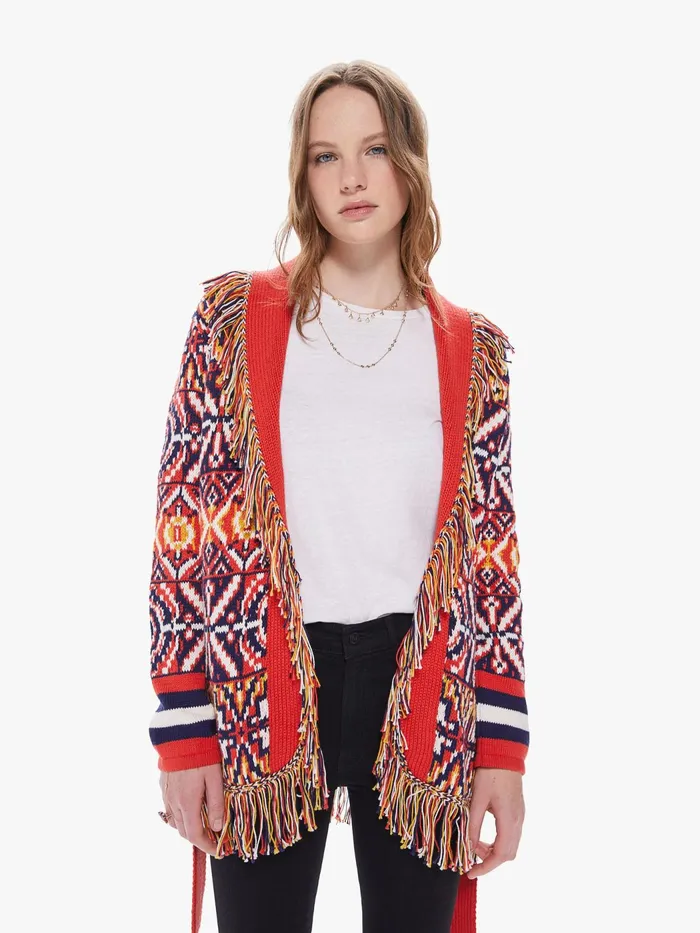 Women Jackets Mother Denim The Belted Short Cardigan Assorted