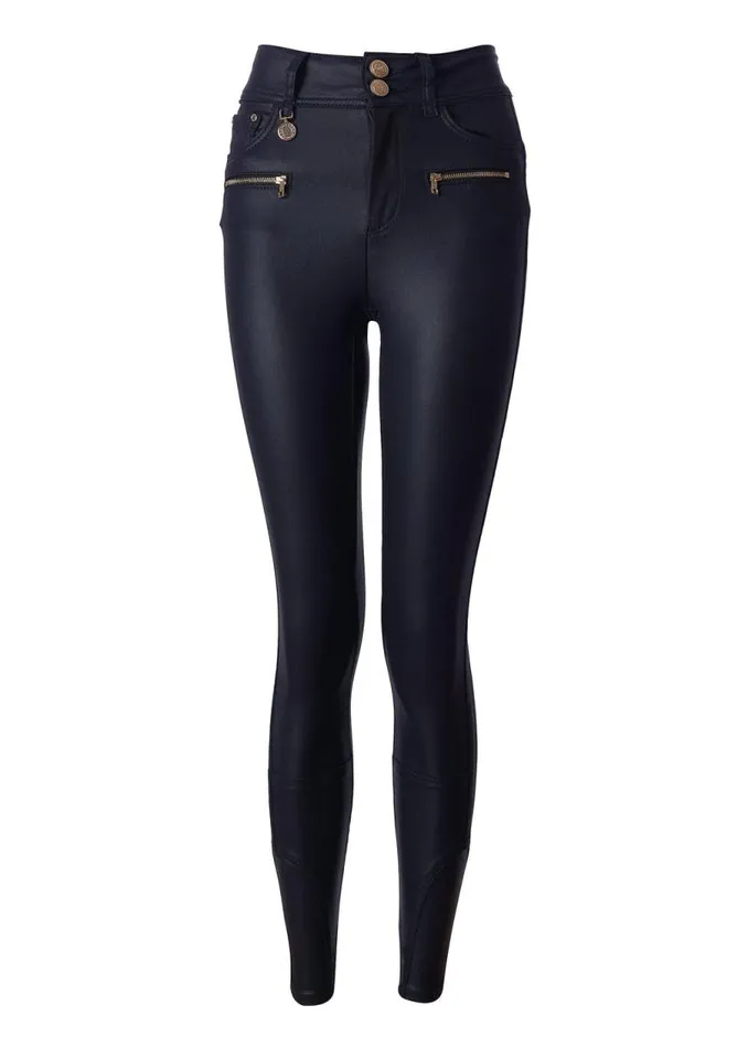 Women Jeans Holland Cooper Coated Jodhpur Jean Navy Women Jeans Holland Cooper Coated Jodhpur Jean Navy