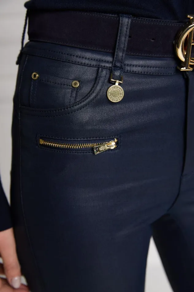 Women Jeans Holland Cooper Coated Jodhpur Jean Navy Women Jeans Holland Cooper Coated Jodhpur Jean Navy