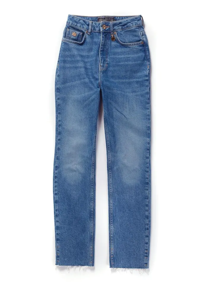 Women Jeans Holland Cooper High Rise Slim Jean True Indigo Women Jeans Holland Cooper High Rise Slim Jean True Indigo