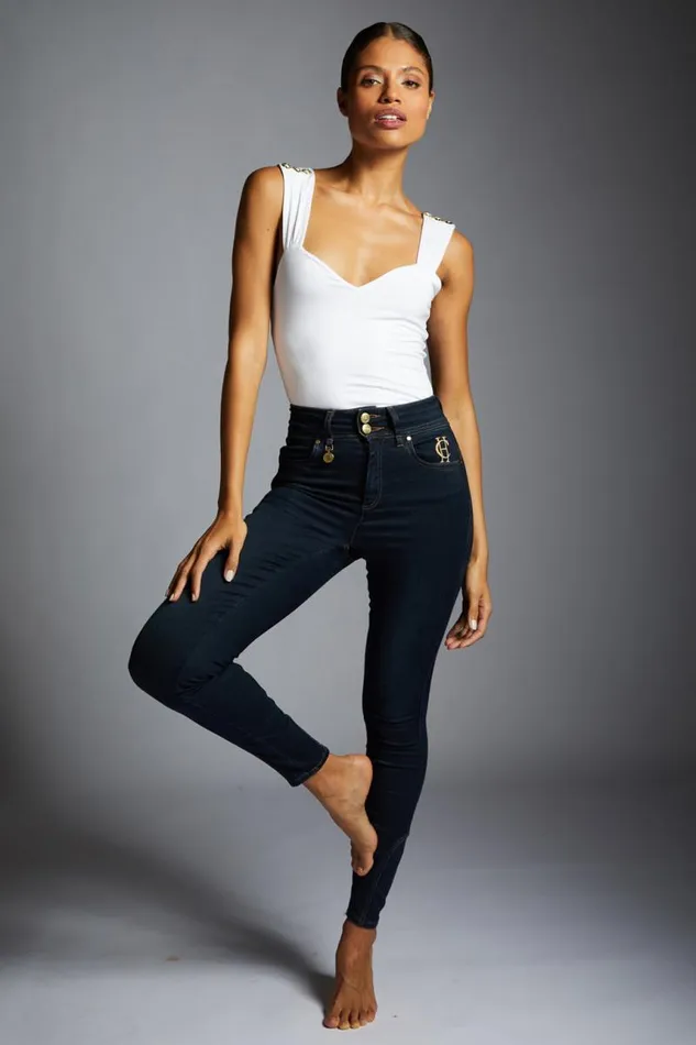 Women Jeans Holland Cooper Jodhpur Jean Deep Indigo