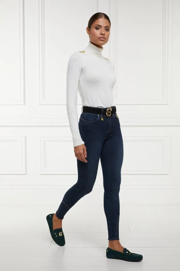 Women Jeans Holland Cooper Jodhpur Jean Deep Indigo Women Jeans Holland Cooper Jodhpur Jean Deep Indigo