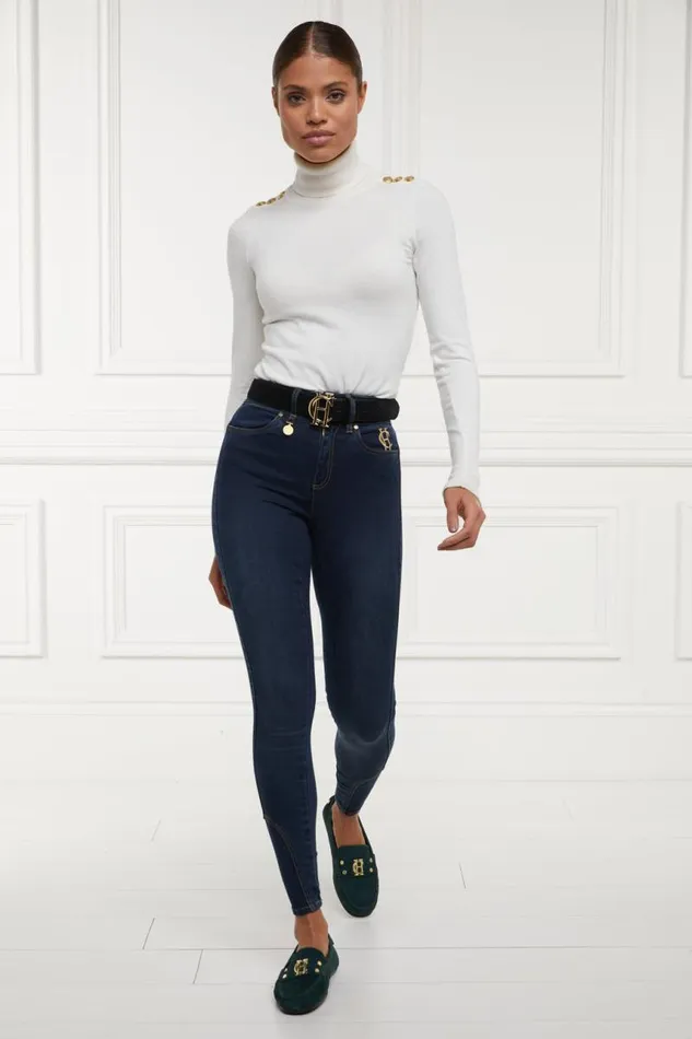 Women Jeans Holland Cooper Jodhpur Jean Deep Indigo Women Jeans Holland Cooper Jodhpur Jean Deep Indigo