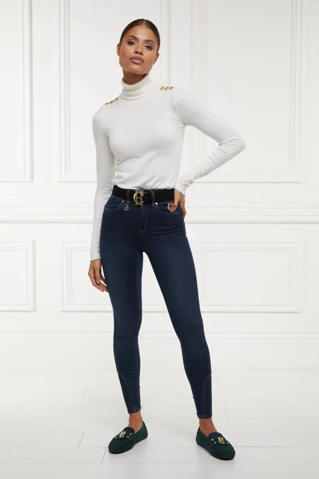 Women Jeans Holland Cooper Jodhpur Jean Deep Indigo Women Jeans Holland Cooper Jodhpur Jean Deep Indigo