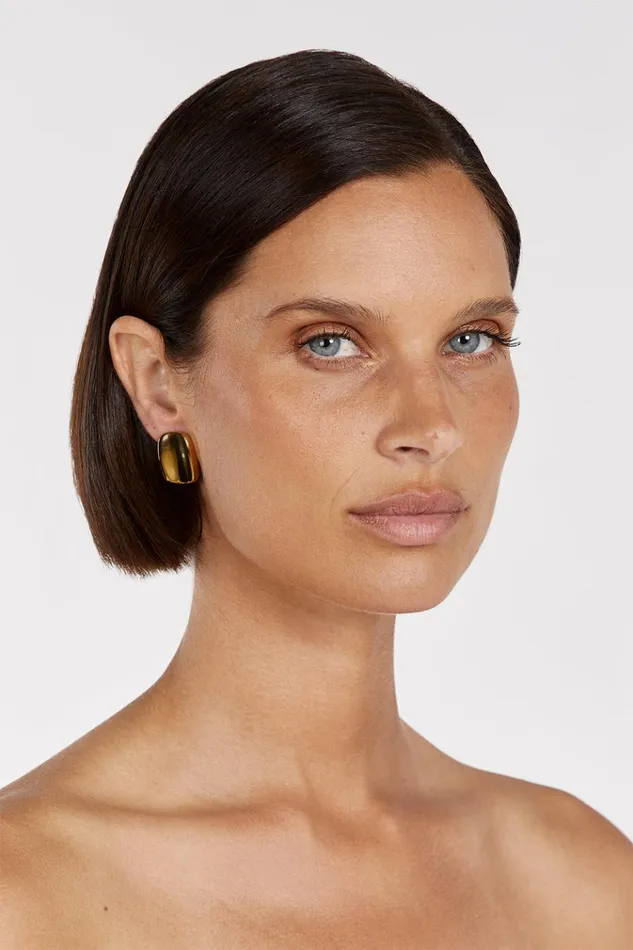 Women Jewellery DISSH LUV AJ THE MELROSE EARRING GOLD