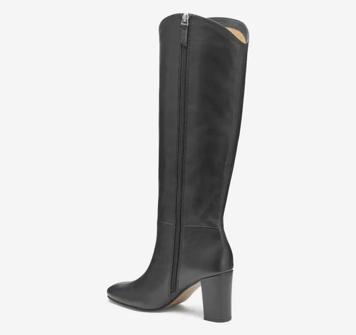 Women Johnston and Murphy Boots and Booties Charlotte KneeHigh Boot Black Italian Nappa Women Johnston and Murphy Boots and Booties Charlotte KneeHigh Boot Black Italian Nappa