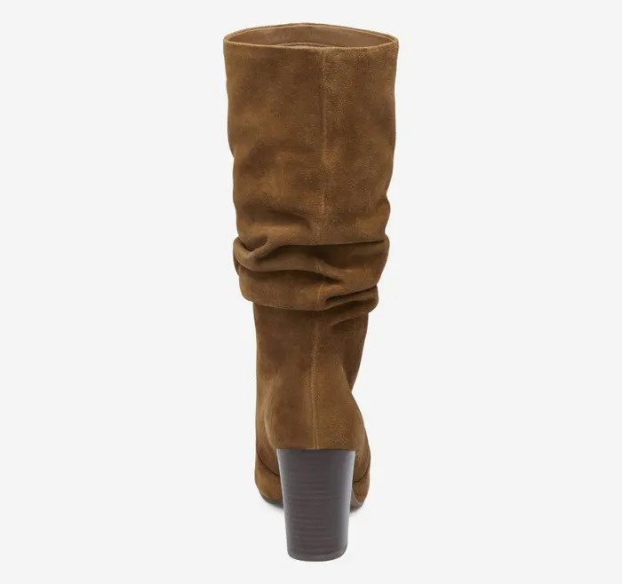 Women Johnston and Murphy Boots and Booties Charlotte Slouch Boot Whiskey Suede Women Johnston and Murphy Boots and Booties Charlotte Slouch Boot Whiskey Suede