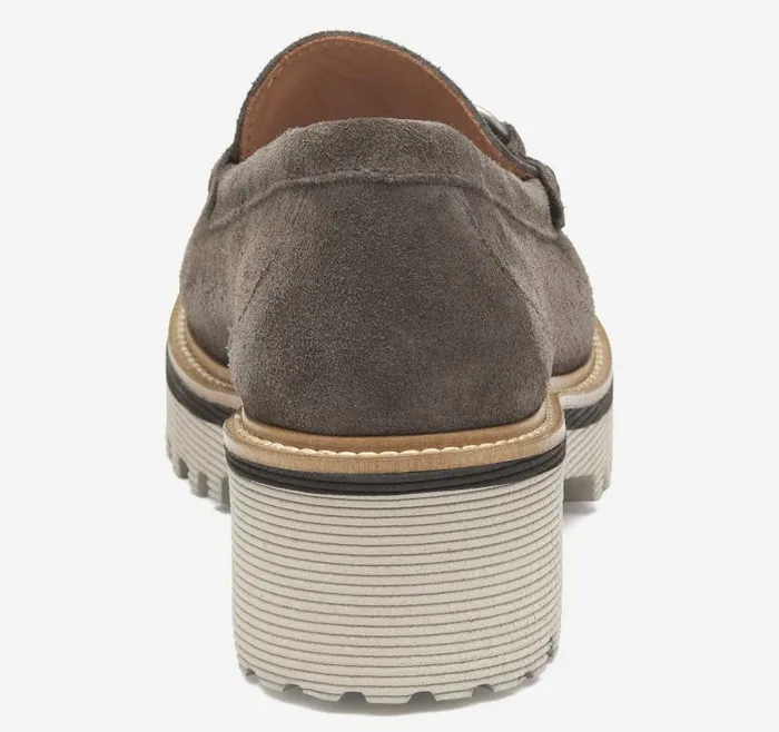 Women Johnston and Murphy Mules and Loafers Emmalynn Bit Loafer Dark Grey Suede Women Johnston and Murphy Mules and Loafers Emmalynn Bit Loafer Dark Grey Suede
