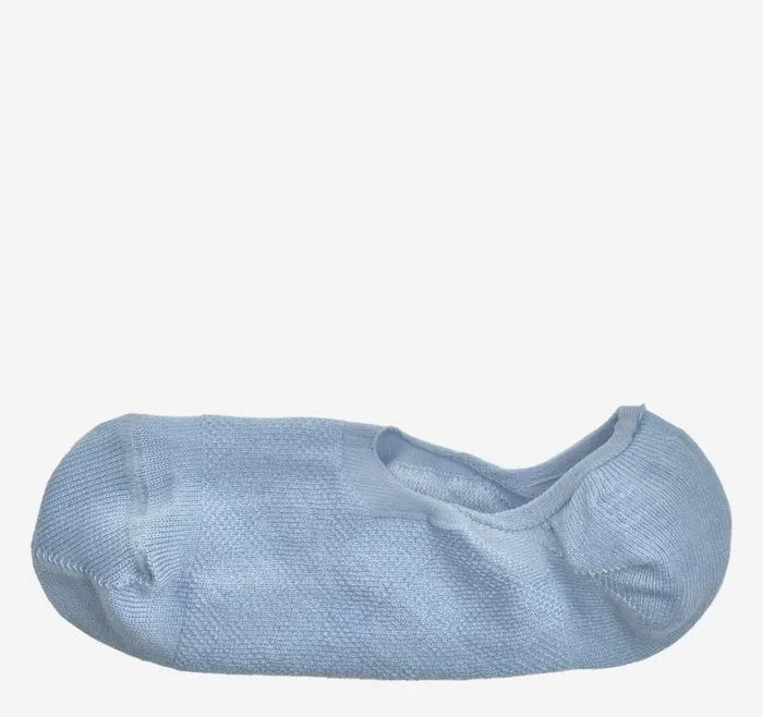Women Johnston and Murphy Socks HighRise Liner Sock Light Blue