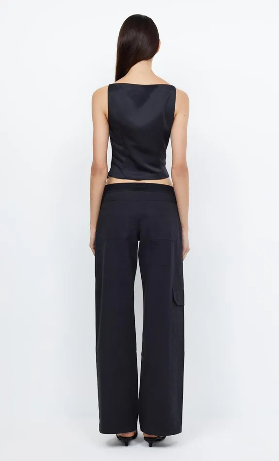 Women JONES BOATNECK TOP 8211 BLACK Bec Bridge Sleeveless