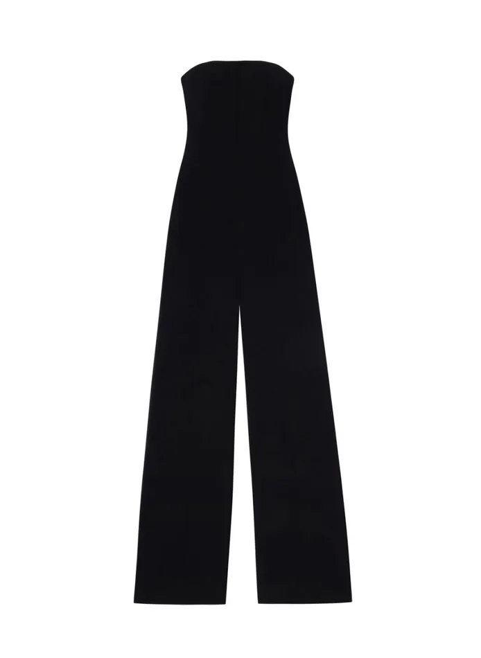 Women Jumpsuits ALC Eden Strapless Jumpsuit Black