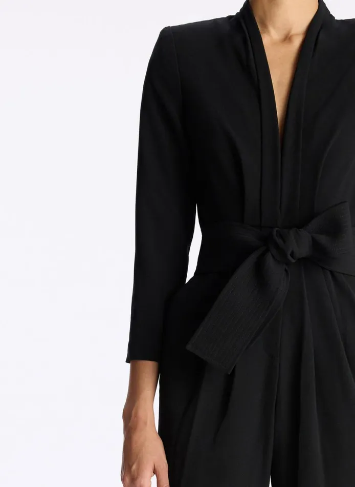 Women Jumpsuits ALC Kieran Crepe Jumpsuit Black