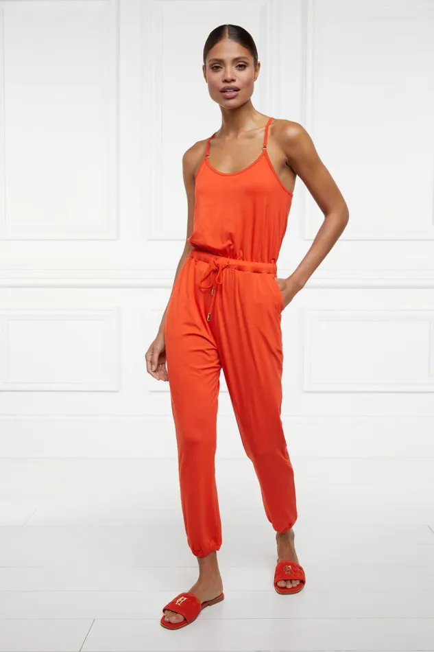 Women Jumpsuits Holland Cooper Iconic Jersey Jumpsuit Neroli