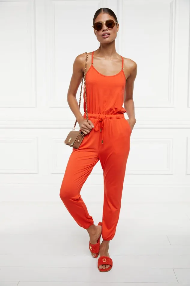 Women Jumpsuits Holland Cooper Iconic Jersey Jumpsuit Neroli Women Jumpsuits Holland Cooper Iconic Jersey Jumpsuit Neroli