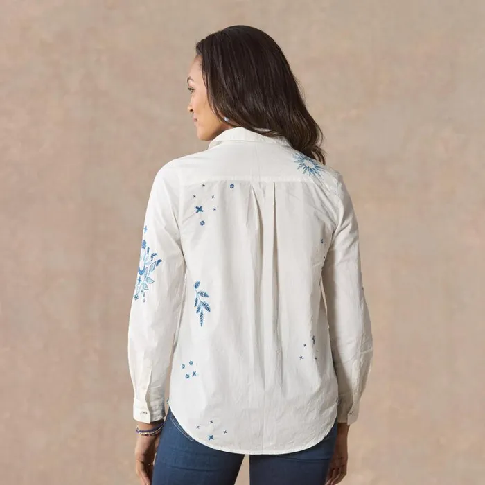 Women Karina Embroidered Shirt Petite White Sundance Catalog Petite Styles Women Karina Embroidered Shirt Petite White Sundance Catalog Petite Styles