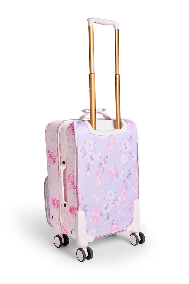 WomenKids LoveShackFancy Bags and Travel State Logan CarryOn Suitcase Happy Thoughts