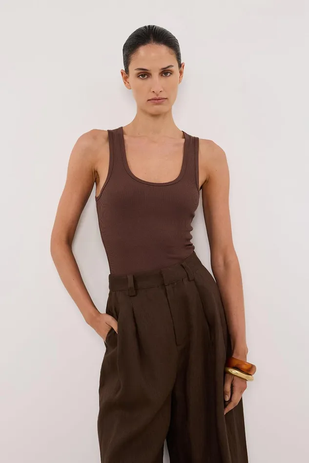 Women Knitted DISSH THEO CHOC TANK