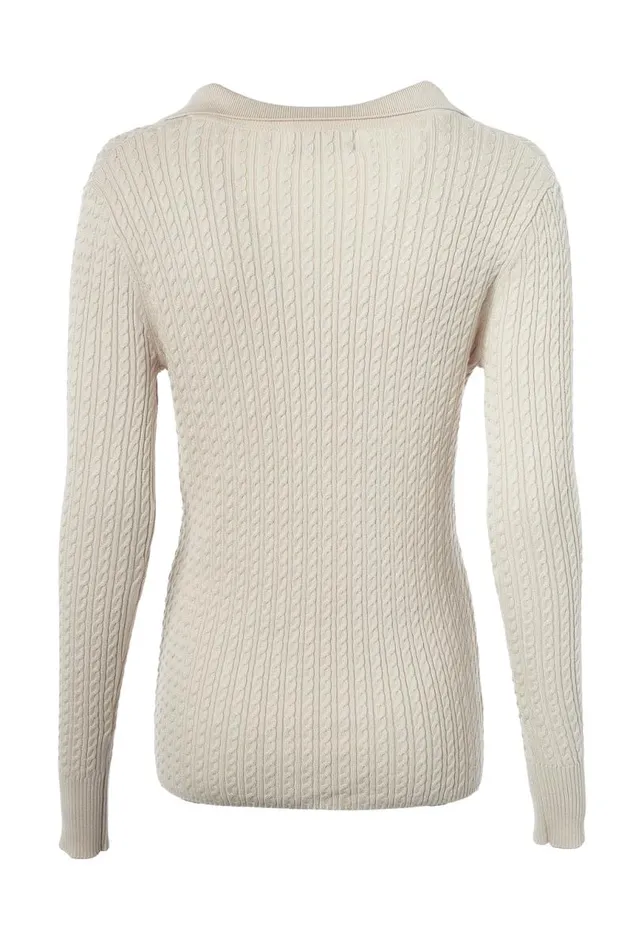 Women Knitwear Holland Cooper Ava Knit Almond Women Knitwear Holland Cooper Ava Knit Almond