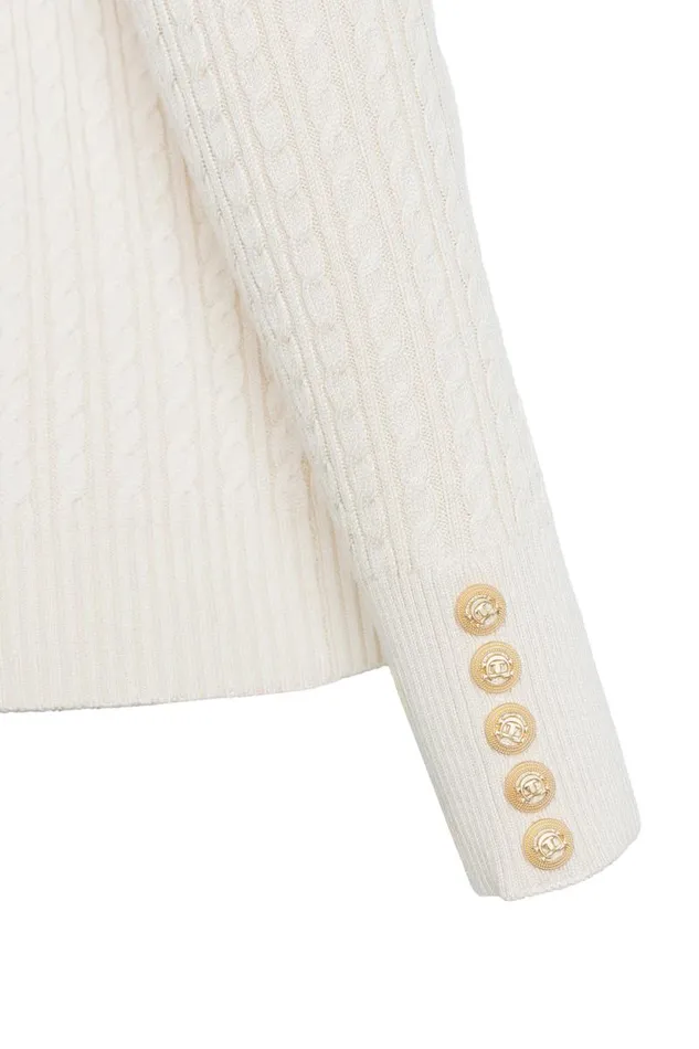 Women Knitwear Holland Cooper Zoe Knit Almond Women Knitwear Holland Cooper Zoe Knit Almond