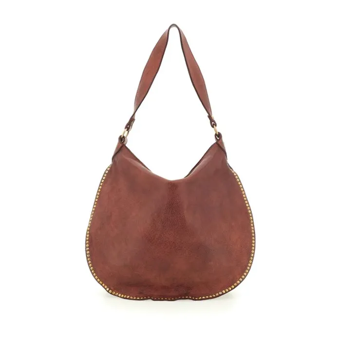 Women Kura Red Campomaggi ShoulderHobo Bag