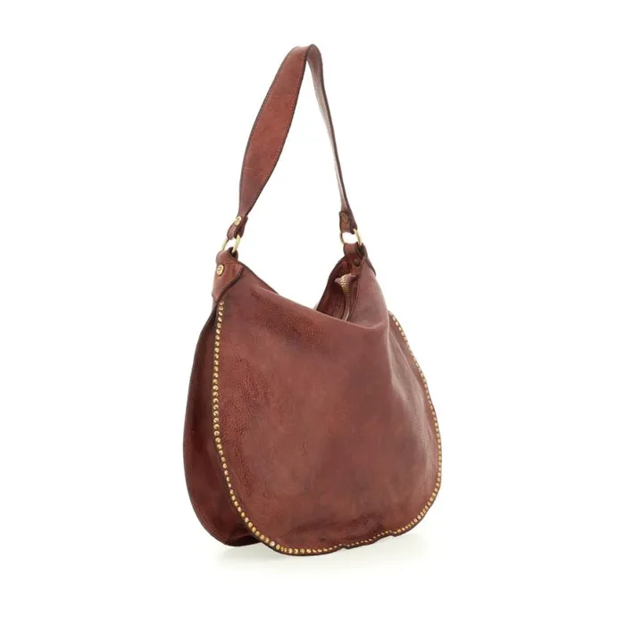Women Kura Red Campomaggi ShoulderHobo Bag Women Kura Red Campomaggi ShoulderHobo Bag