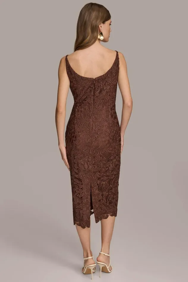 Women LACE SHEATH MIDI DRESS Canyon Donna Karan New York Dresses And Jumpsuits Women LACE SHEATH MIDI DRESS Canyon Donna Karan New York Dresses And Jumpsuits