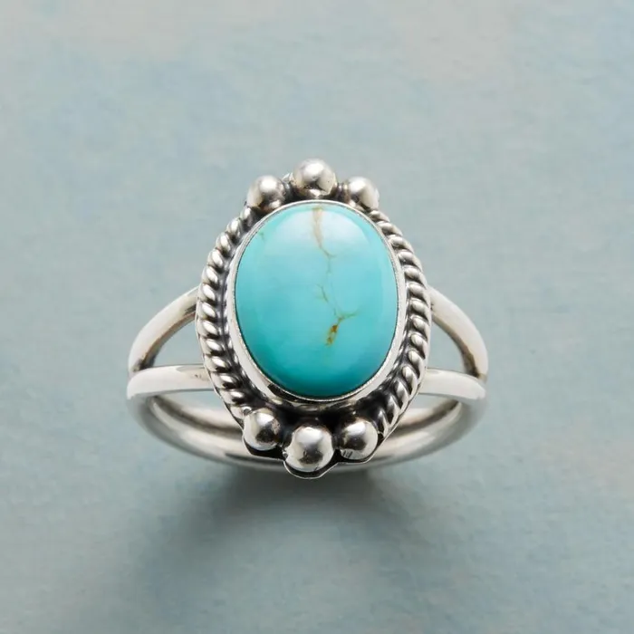 Women Lanae Turquoise Ring Sundance Catalog Rings