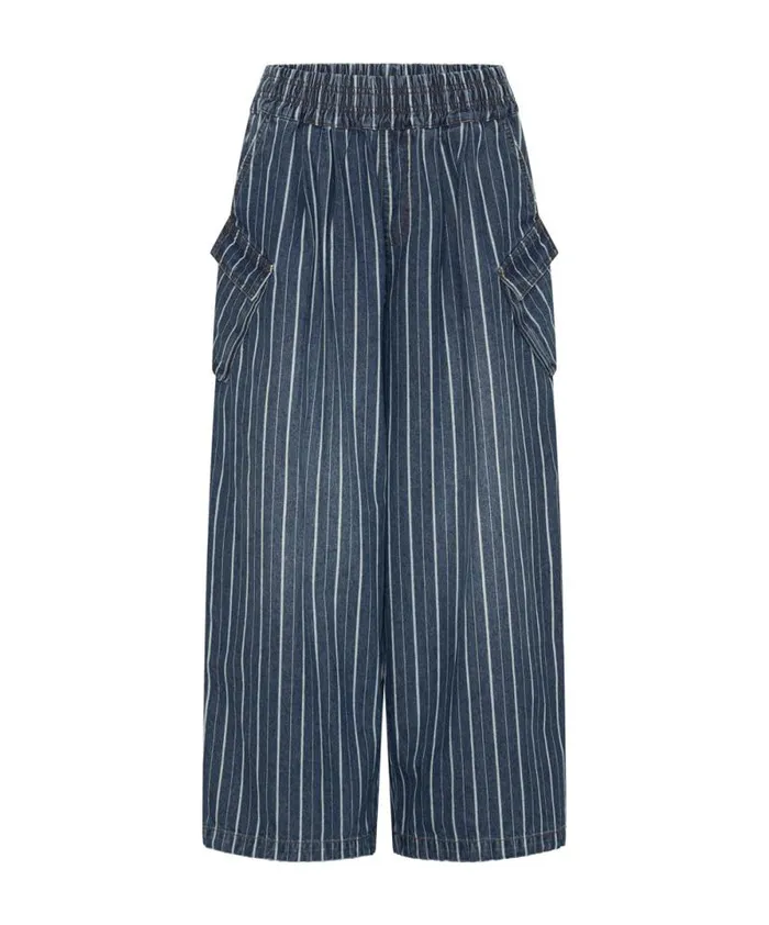 Women LE STRIPE PARACHUTE PANTS One Teaspoon Bottoms Women LE STRIPE PARACHUTE PANTS One Teaspoon Bottoms