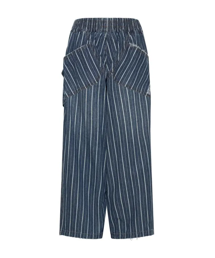 Women LE STRIPE PARACHUTE PANTS One Teaspoon Bottoms Women LE STRIPE PARACHUTE PANTS One Teaspoon Bottoms