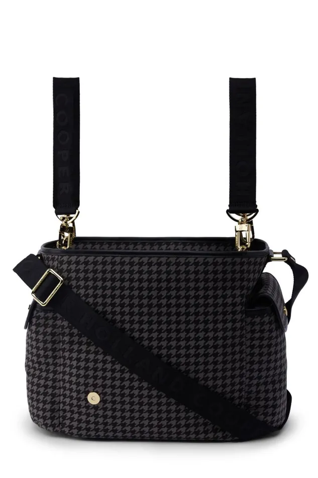 WomenLittle Bags Holland Cooper Hudson Changing Bag Grey Houndstooth