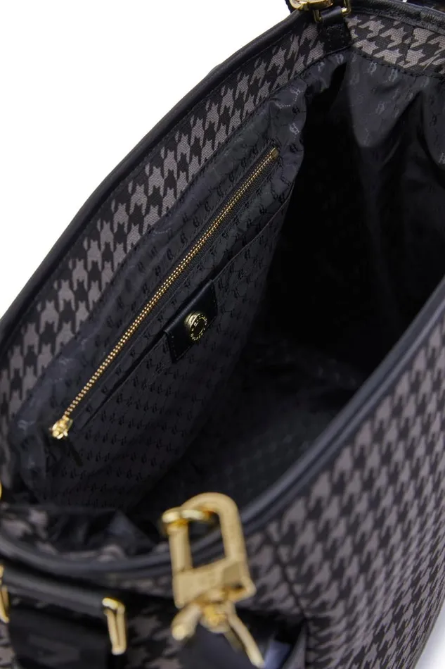WomenLittle Bags Holland Cooper Hudson Changing Bag Grey Houndstooth