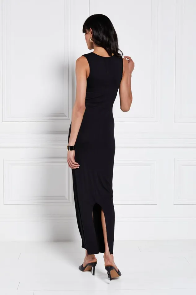 WomenLittle Dresses Holland Cooper Jersey VNeck Dress Black WomenLittle Dresses Holland Cooper Jersey VNeck Dress Black