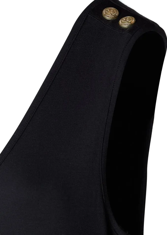 WomenLittle Dresses Holland Cooper Jersey VNeck Dress Black WomenLittle Dresses Holland Cooper Jersey VNeck Dress Black