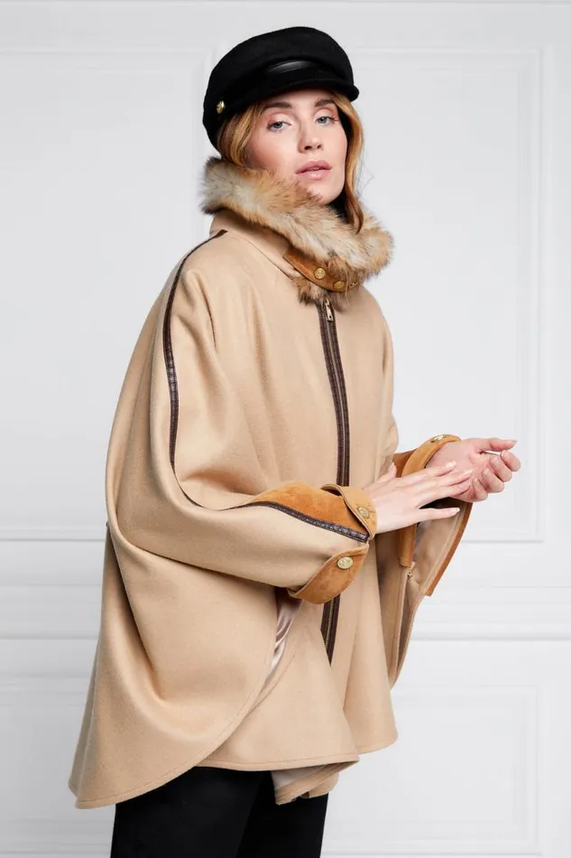 WomenLittle In Stock Tailoring Holland Cooper Chiltern Cape Camel