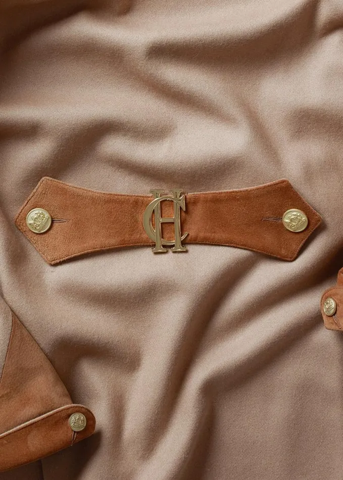 WomenLittle In Stock Tailoring Holland Cooper Chiltern Cape Camel