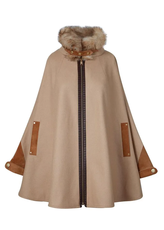 WomenLittle In Stock Tailoring Holland Cooper Chiltern Cape Camel