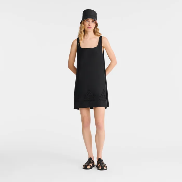 Women Longchamp Dress Black Dresses and Skirts Women Longchamp Dress Black Dresses and Skirts