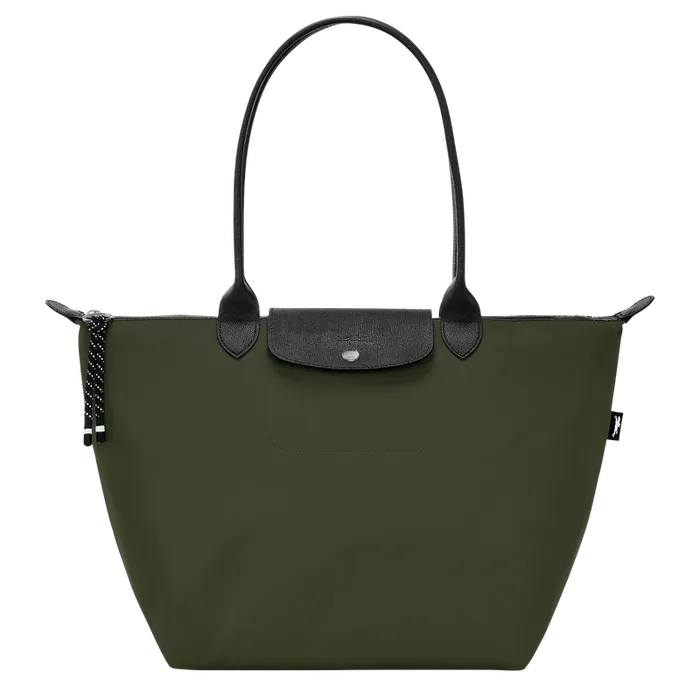 Women Longchamp Le Pliage Energy L Tote bag Khaki Shoulder bags