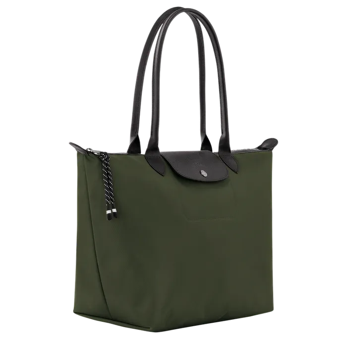 Women Longchamp Le Pliage Energy L Tote bag Khaki Shoulder bags Women Longchamp Le Pliage Energy L Tote bag Khaki Shoulder bags