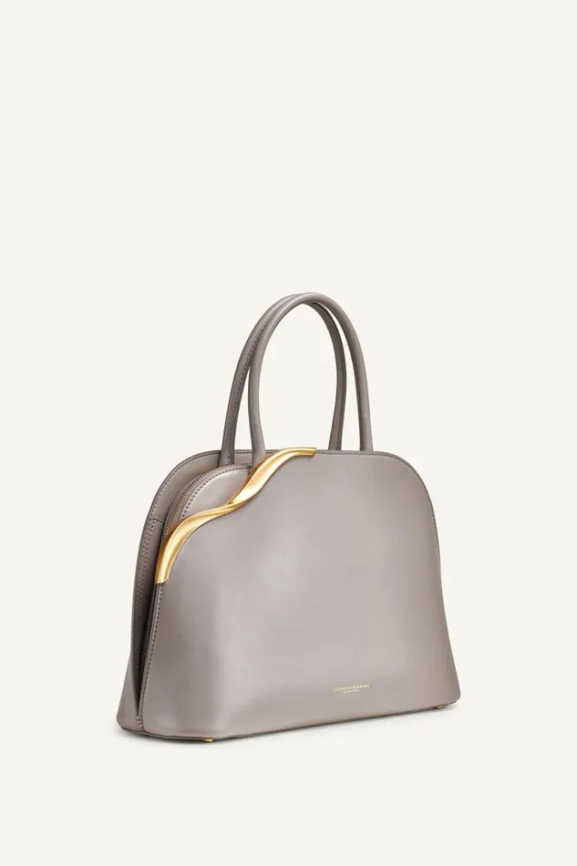Women MALVERNE SATCHEL Grey Donna Karan New York Crossbodies And Satchels