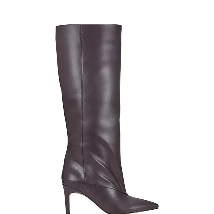 Women Marc Fisher Boots Gentle Dress Boot Dark Red Leather
